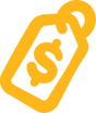 yellow price tag