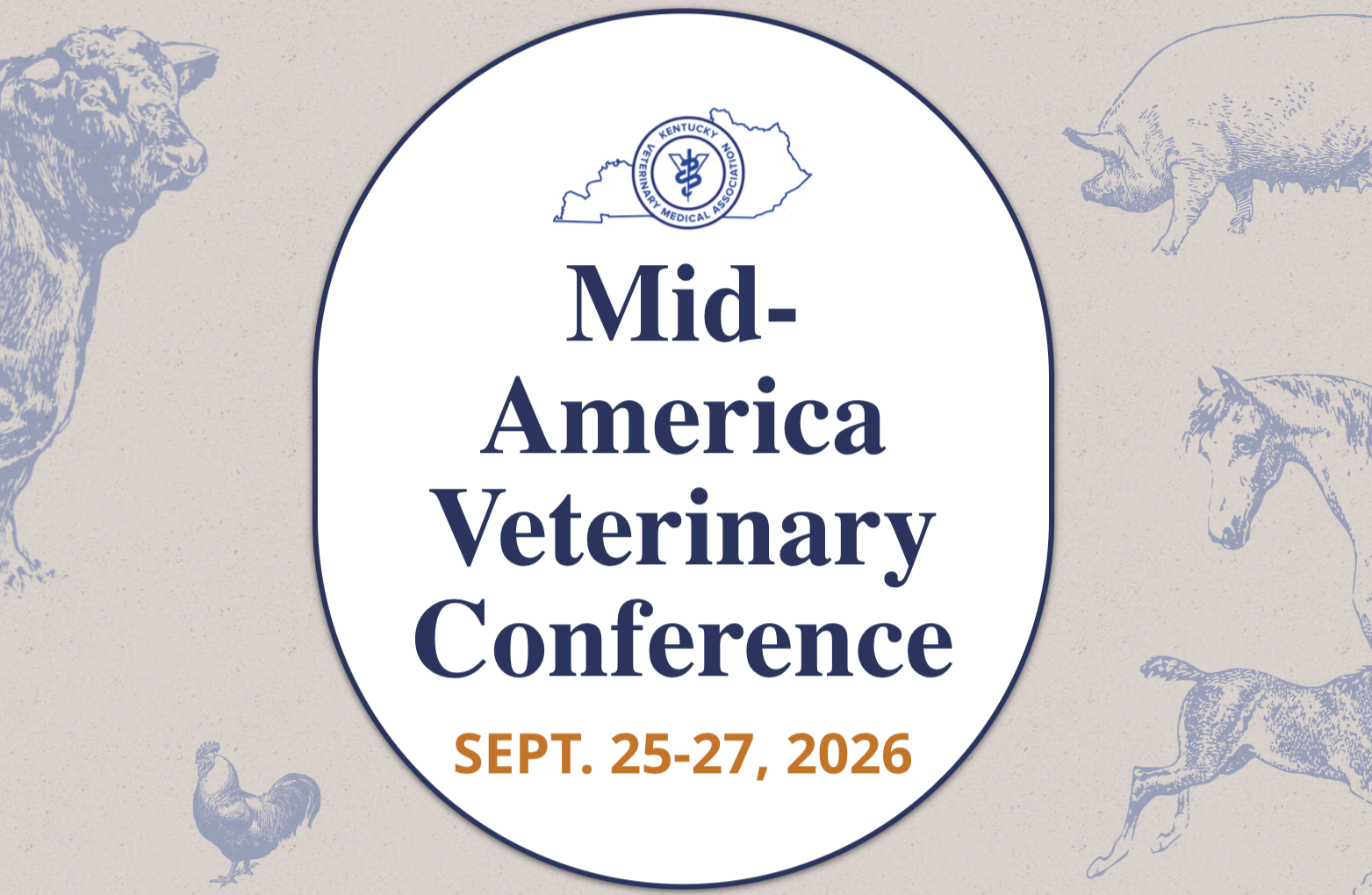 Mid-America Veterinary Conference 2026 logo